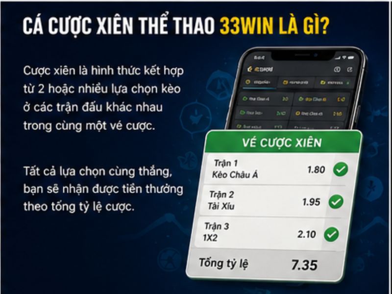 Cá Cược Xiên Thể Thao 33Win Là Gì