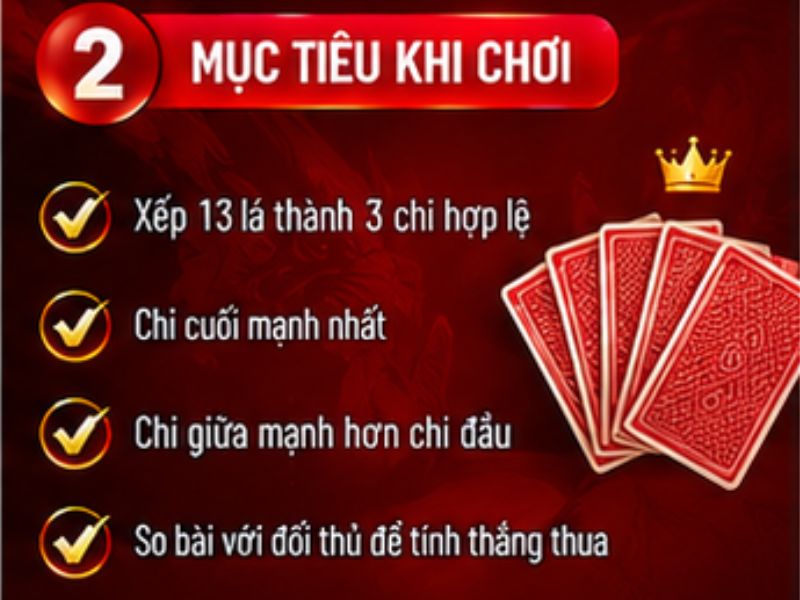 Mục tiêu khi chơi Mậu Binh 33WIN
